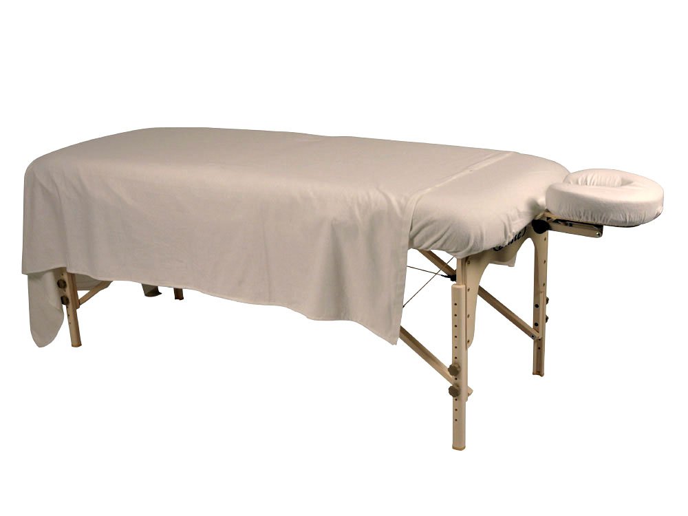 Premier Deluxe lagenst i bomuld til massagebriks, Natur