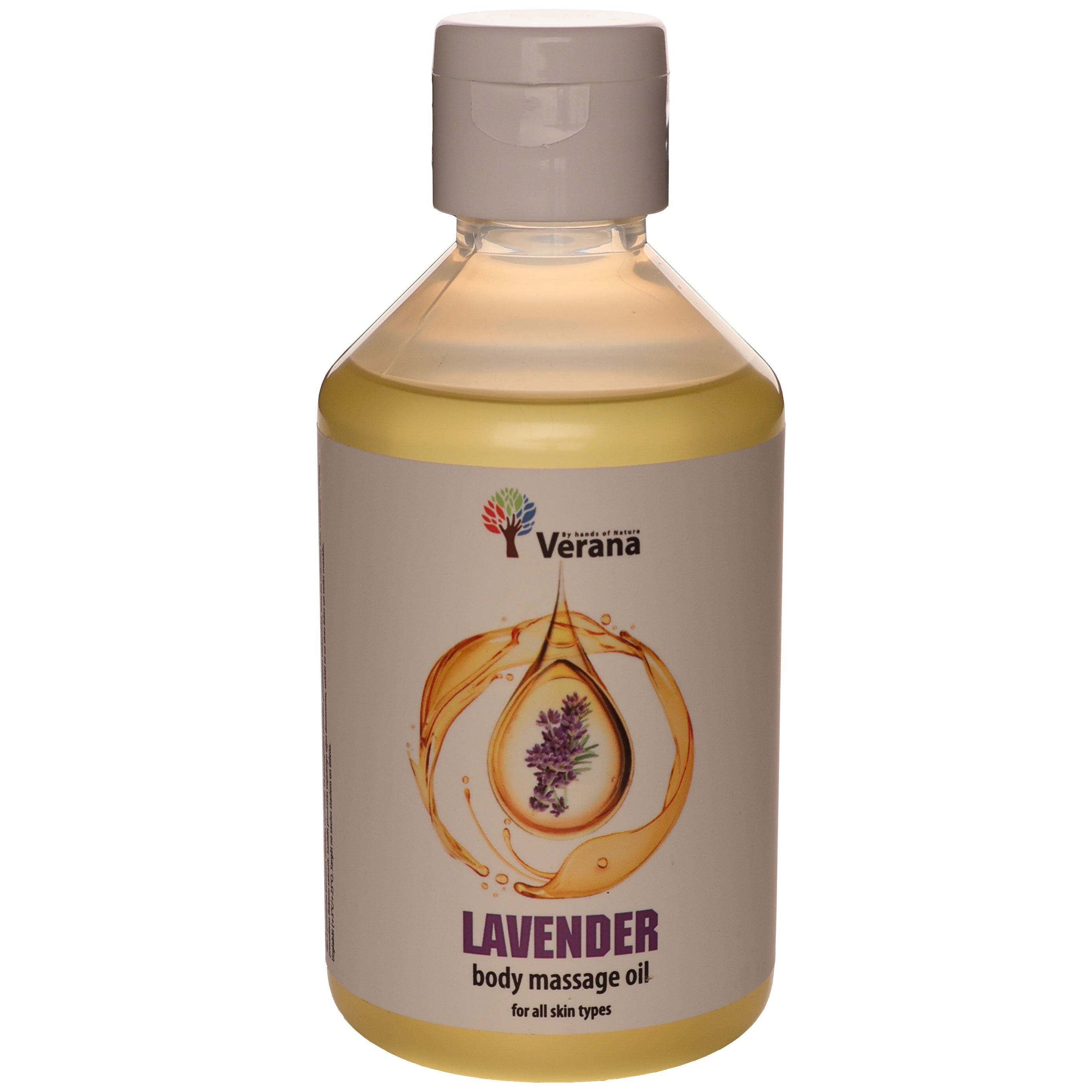 Verana Body Massageolja, lavendel (250 ml.)