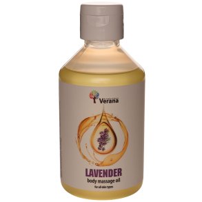 Verana Body Massageolie, lavendel (250 ml.)