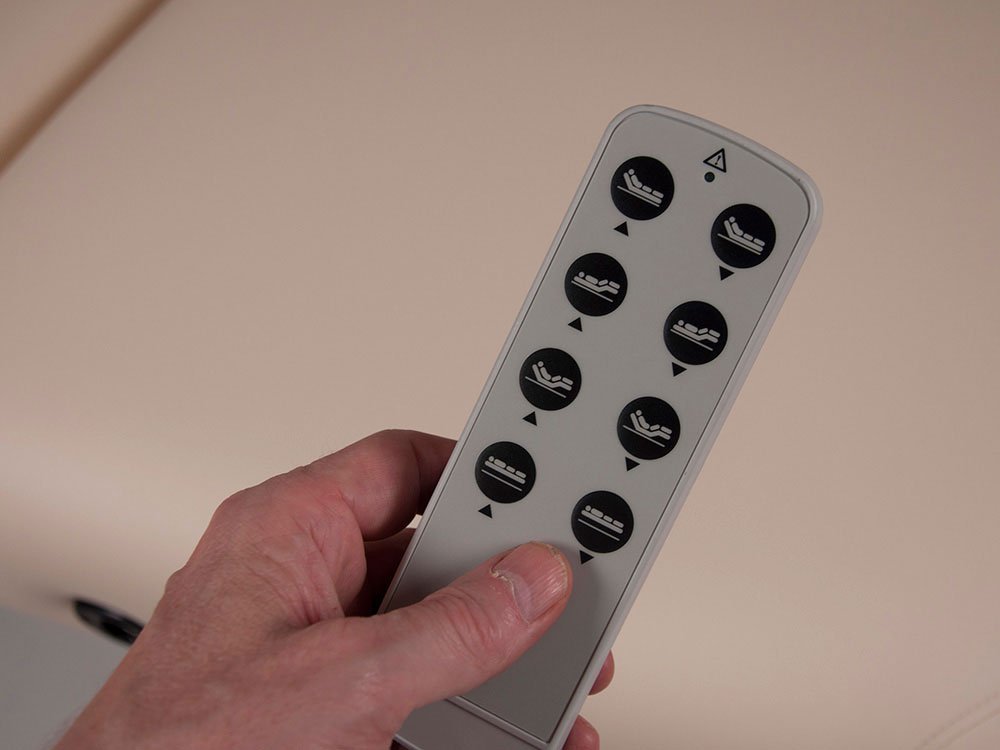 Premier PowerLift Flexible elektrisk massagebriks, 76 cm, Beige