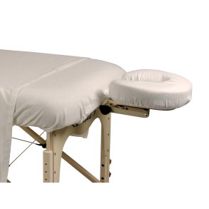 Premier Deluxe lakanset till massagebnkar, Vit Bomull